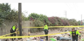 San Juan de Miraflores: JOVEN DESAPARECIDO ES HALL4DO SIN VID4 DENTRO DE UNA MALET4